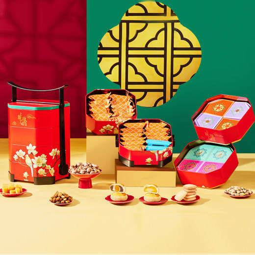 臻味&上新了故宫-1.147kg宫廷·祥礼礼盒#24年货节 商品图1