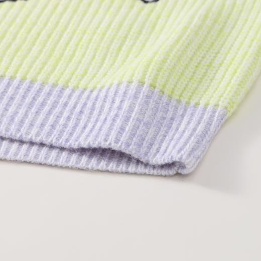 ☆【实体店同款】女童萌趣中领针织衫毛衣2023年冬季新款安奈儿童装AG344738 商品图6