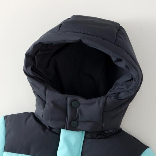 ☆【实体店同款】男童防风防水防油80%鹅绒中长款羽绒服可拆卸帽子2023年冬季新款安奈儿童装XB345663 商品图6