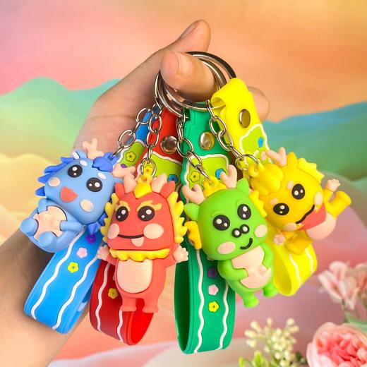 【蛇年吉祥好运蛇年❗️喜庆钥匙扣】随机发，中国风小蛇挂件，公仔地推，挂饰新年小礼品好礼，新年礼盒年货礼盒 商品图2