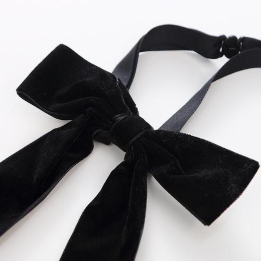 (单拍不发 非活动拍下无效)【实体店同款】女童蝴蝶结领带2023年冬季新款安奈儿童装AG340791 商品图2