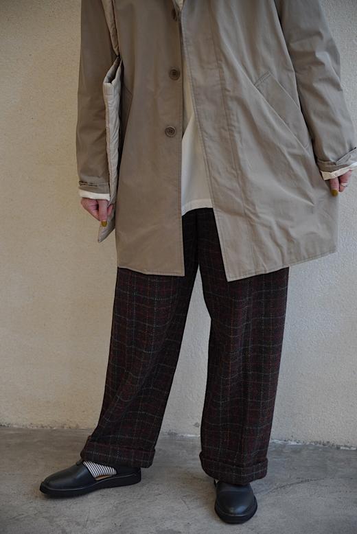 （3折）Charpentier  de Vaisseau 羊毛格纹裤子 商品图4