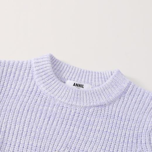 ☆【实体店同款】女童萌趣中领针织衫毛衣2023年冬季新款安奈儿童装AG344738 商品图4