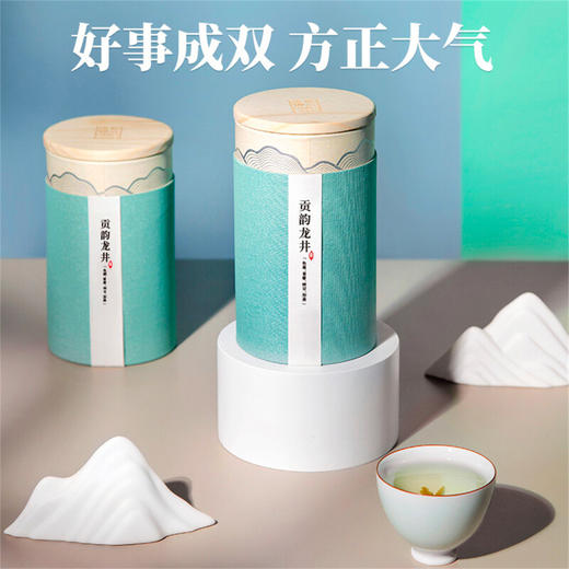 艺福堂 茶叶 明前特级 绿茶礼盒 春雅礼盒 商品图2