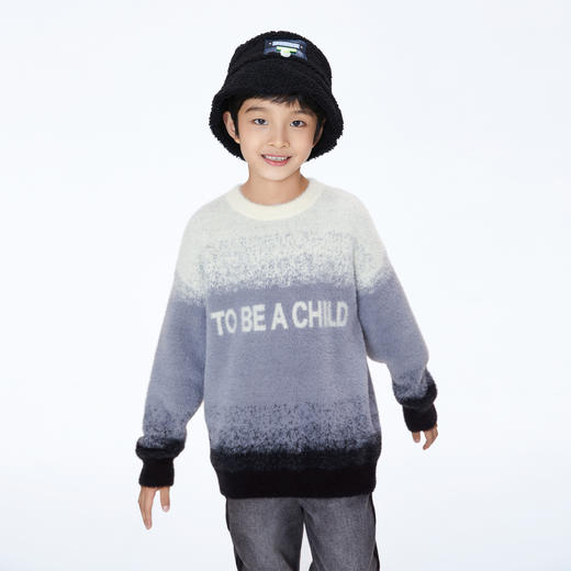 【实体店同款】男童圆领针织毛衫冬新款安奈儿童装AB344714 商品图1
