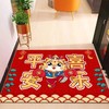 【出入平安年年有余❗️新年马运冲天地垫】防滑吸水红色喜庆新年地毯垫 家用门口进门脚垫 玄关地毯垫好礼特价新年礼盒年货礼盒 商品缩略图3