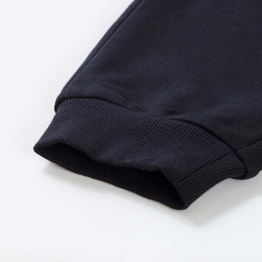 ☆【实体店同款】男童时尚潮酷加绒全腰针织长裤2023年冬季新款安奈儿童装AB346741 商品图9