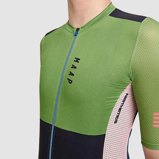 MAAP 男士 Voyage Pro Air Jersey Wasabi 短袖骑行服 商品图3