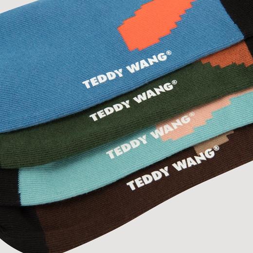 行读图书奖 · 联名款袜子 三联×TEDDY WANG “新知.思想.文学.发现”主题 颁奖礼同款（4双装） 商品图3