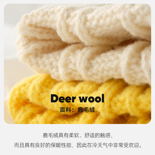 年终大促！【经典麻花纹路！百搭不挑人】纯色日系麻花毛线帽子女，韩版秋冬学生保暖护耳针织帽情侣百搭冷帽，兼具时尚和实用 软绵绵亲肤 保暖效果棒 商品图3