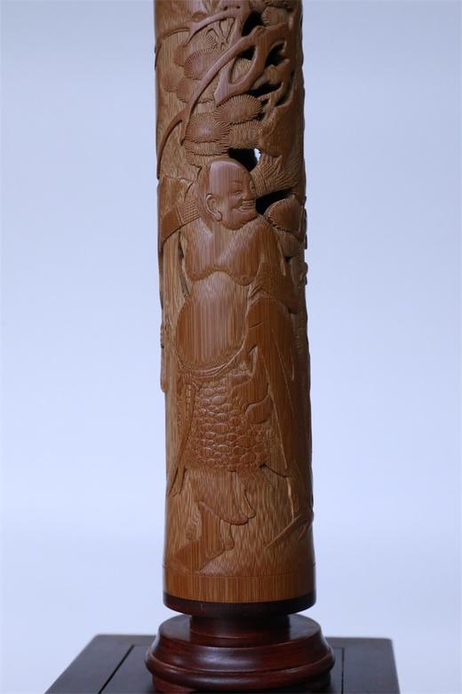 刘海戏金蟾°竹香筒6*24.5cm 商品图6