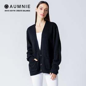 【AUMNIE】每天配宽松毛衣开衫 EVERYDAY OVERSIZED CLASSIC CARDIGAN