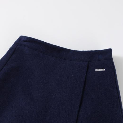 【实体店同款】女童甜美毛呢A字全腰半身裙2023年冬季新款安奈儿童装AG343787 商品图4