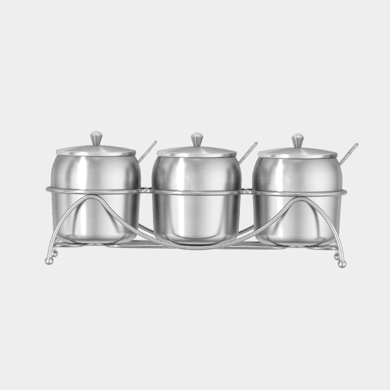 贝斯系列-斜身调味罐三件装