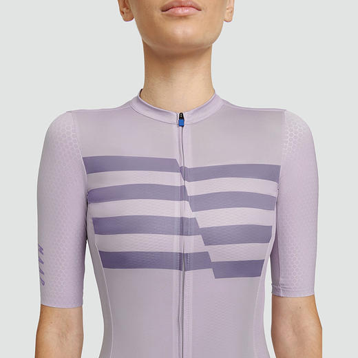 MAAP 女士 Emblem Pro Hex Jersey Lilac Ash 短袖骑行服 商品图2
