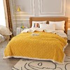 啄木鸟(PLOVER)塔棉绒加厚毛毯-桔黄色ZMN-RT003 商品缩略图1