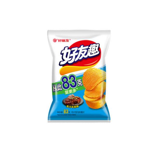 好丽友多汁牛排味薯片83g 商品图0