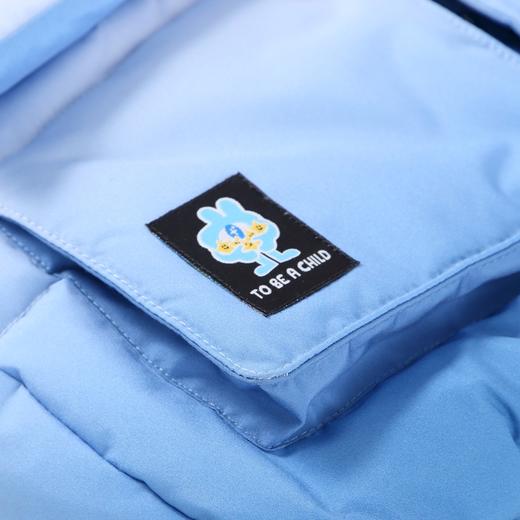 【实体店同款】男童时尚渐变85%鸭绒中长款羽绒服可脱卸帽子2023年冬季新款安奈儿童装XB345668 商品图8