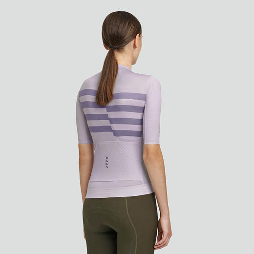 MAAP 女士 Emblem Pro Hex Jersey Lilac Ash 短袖骑行服 商品图1