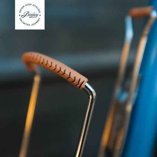 法国Zefal 简约复古自行车水壶架 防磨皮革休闲旅行车水杯架 商品图1