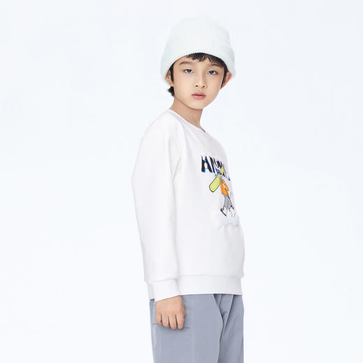 【实体店同款】男童卫衣新款冬加绒保暖卡通安奈儿童装AB341743 商品图1