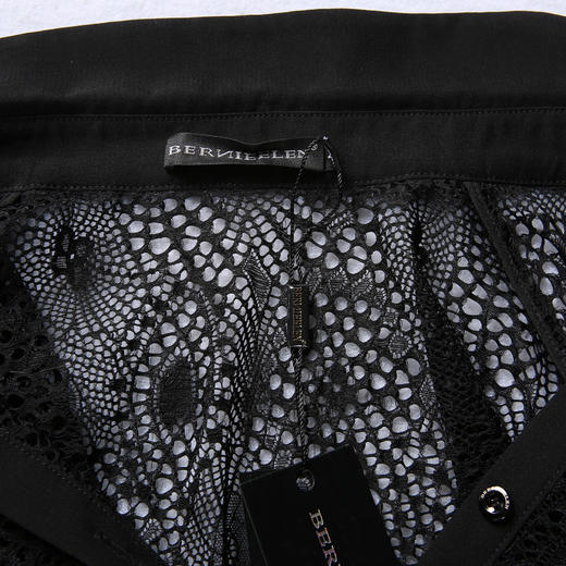 【伯妮斯茵】161F208--黑色衬衣--鲜花盛开的花园1--《生命之美-梵高的花园》 商品图6