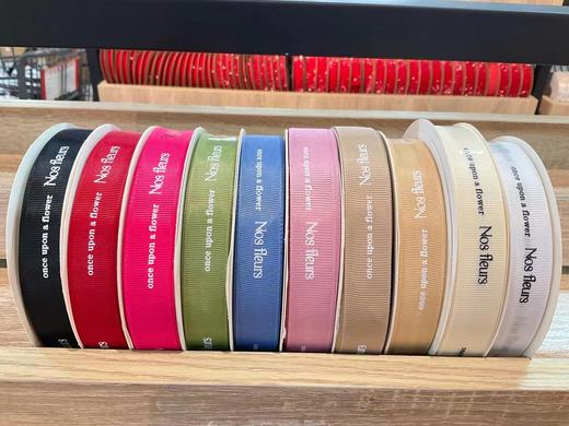 2cm小香风英文罗纹带（45Y） 商品图0