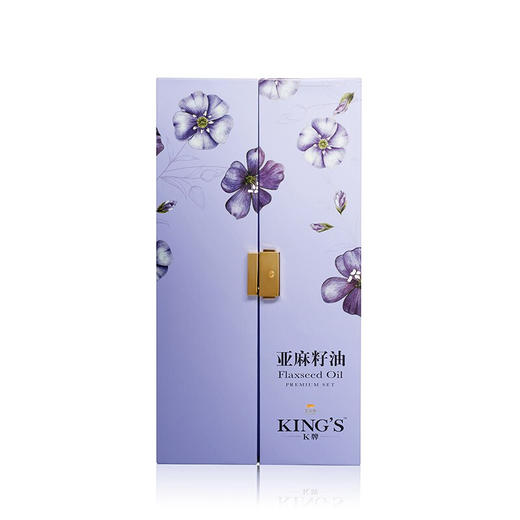 金龙鱼KING'S亚麻籽油750ML×2礼盒 商品图4