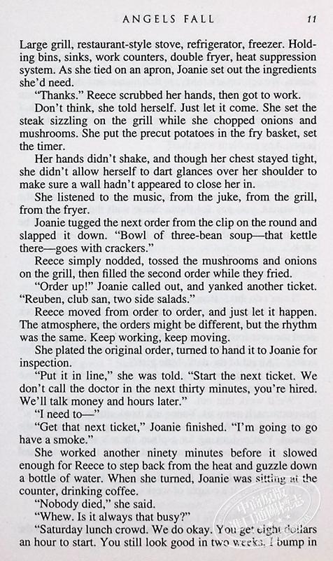 预售 【中商原版】天使坠落 Angels Fall 英文原版 Nora Roberts 悬疑惊悚流行小说 商品图6