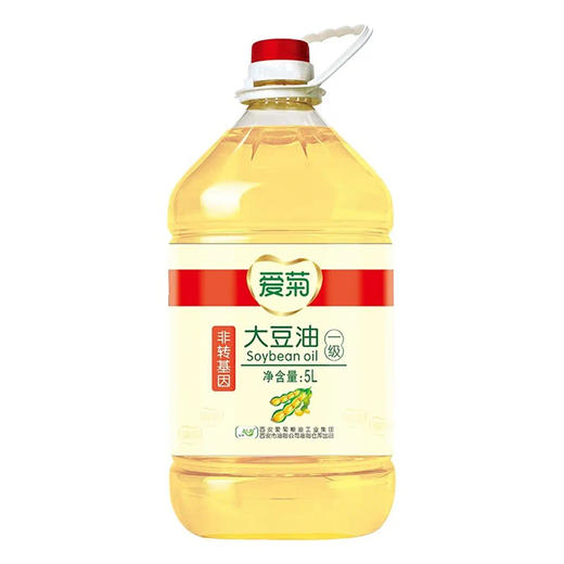 爱菊一级大豆油（非转基因）5L 商品图0