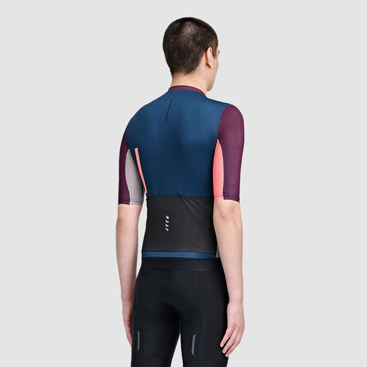 MAAP 男士 Voyage Pro Air Jersey Burgundy 短袖骑行服 商品图1