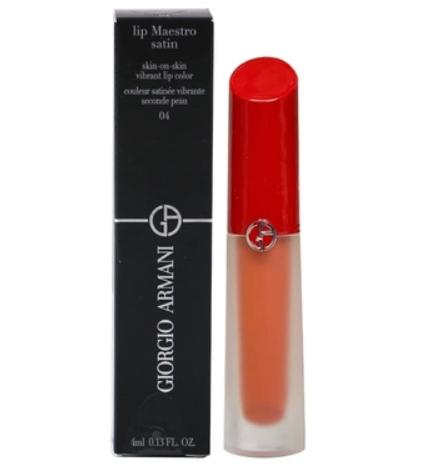 阿玛尼红管缎光唇釉4ml   04 商品图0