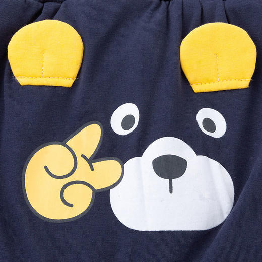 贝贝怡儿童大pp裤子加厚秋冬新款外穿洋气男女宝宝长裤保暖夹棉214K2261
 商品图9