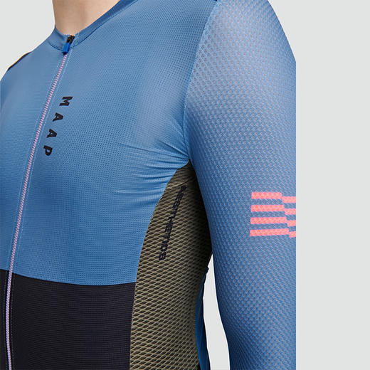 MAAP 男士 Voyage Pro Air LS Jersey Steel 长袖骑行服 商品图2
