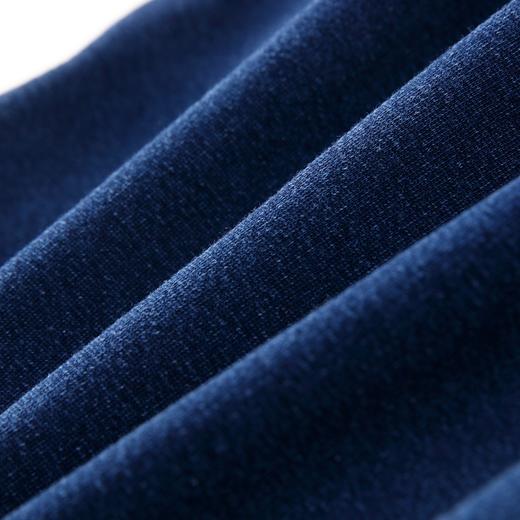 ☆【实体店同款】女童高弹保暖加绒全腰针织牛仔长裤2023年冬季新款安奈儿童装AG346778 商品图6