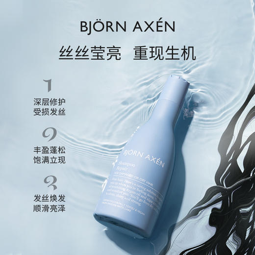 【郑州保税】瑞典Björn Axén彼扬爱森蓝缎修护洗发水2.0版本/护发素 250 ml 商品图1