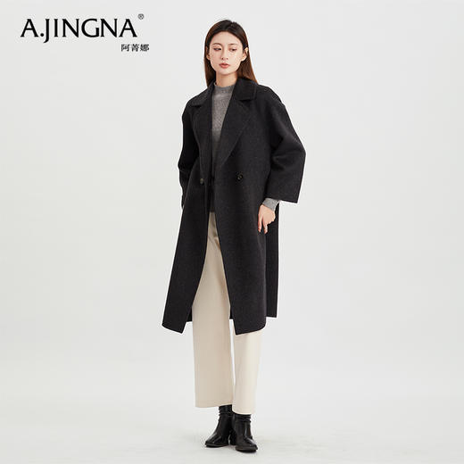 【商城同款】阿菁娜干练利落的都市氛围感大衣F30D211087 商品图5