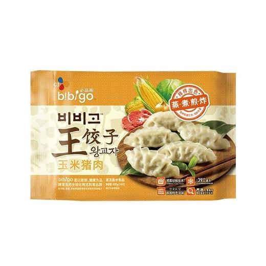 必品阁 玉米猪肉饺子 490g/袋 商品图1
