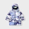 ☆【实体店同款】男童萌趣雪豹75%鸭绒中长款羽绒服可拆卸发光护目镜2023年冬季新款安奈儿童装XB345664 商品缩略图3