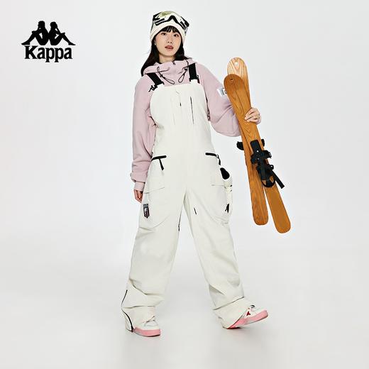 Kappa卡帕滑雪裤2023新款情侣男女冬时尚防水工装运动裤K0DY2AH40 商品图1