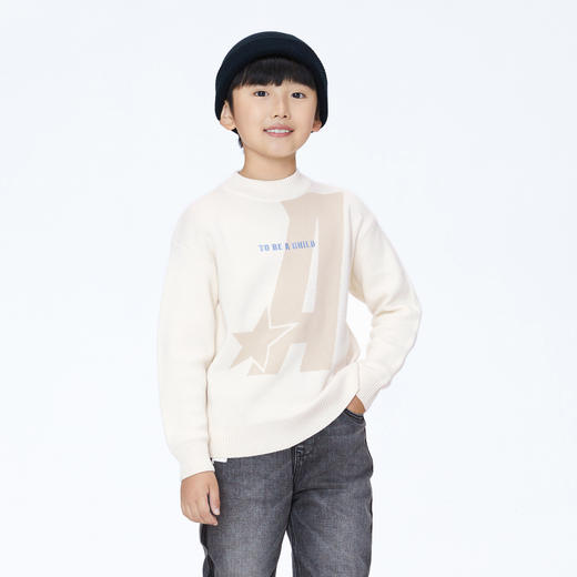 【实体店同款】男童中领棉线衫冬新款安奈儿童装AB344721 商品图1