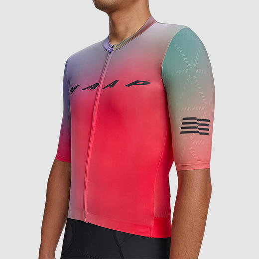 MAAP 男士 Blurred Out Pro Hex Jersey 短袖骑行服 商品图2