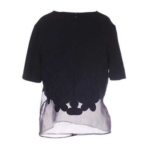 【伯妮斯茵】161T202--黑色T恤--长着向日葵的蔬菜园--《生命之美-梵高的花园》 商品图8