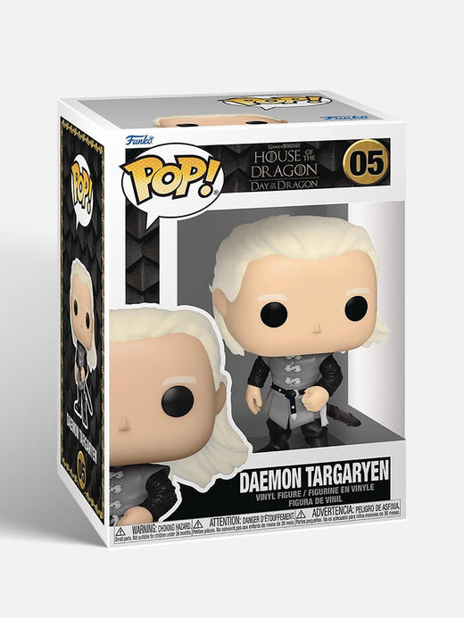 Funko POP TV HOTD Daemon Targaryen美剧 龙之家族POP公仔戴蒙·坦格利安王子手办 65607 商品图4