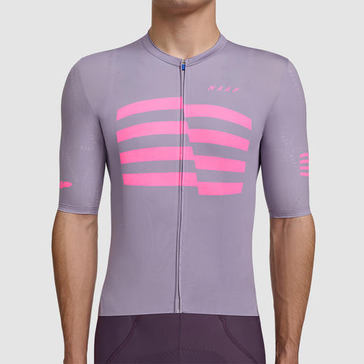 MAAP 男士 Sphere Pro Hex Jersey Purple Ash 短袖骑行服 商品图2
