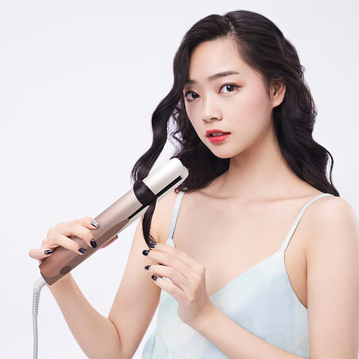 松下（Panasonic） 卷发器 直发器 膜发棒 纳诺怡水离子护发卷直两用 美发造型器EH-MHS0EW405 商品图5