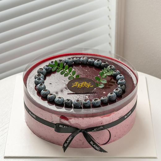 慕斯蛋糕 蓝莓慕斯蛋糕03 口感浓郁 层次丰富 商品图1