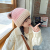  双12抢先购！【精巧设计！时尚百搭】儿童毛线帽子秋冬季可爱超萌，女宝宝防风护耳保暖帽加厚男孩针织帽，柔软舒适的面料 多款颜色选择 商品缩略图5