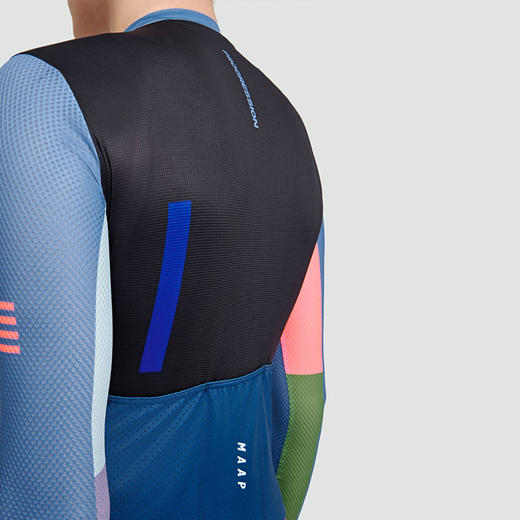 MAAP 男士 Voyage Pro Air LS Jersey Steel 长袖骑行服 商品图3