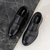 增高6cm男士三接头皮鞋一脚蹬套脚商务内增高男鞋皮鞋增高鞋男 商品缩略图1